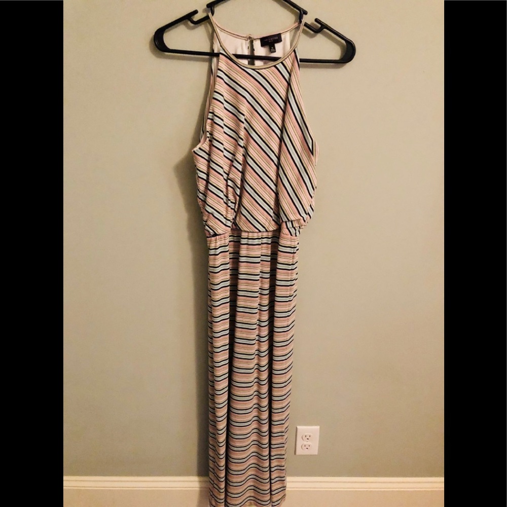 Limited striped sundress petite